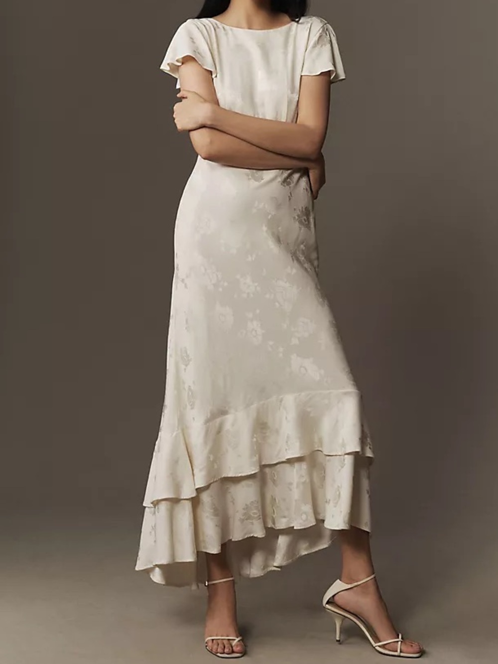 RIXO Bridal- Liberty Satin in Cream